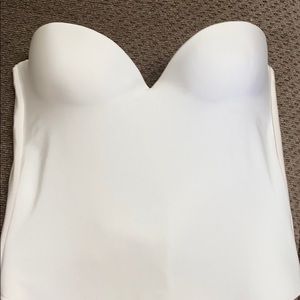 Like New— 40D bra cups -  bustier bra